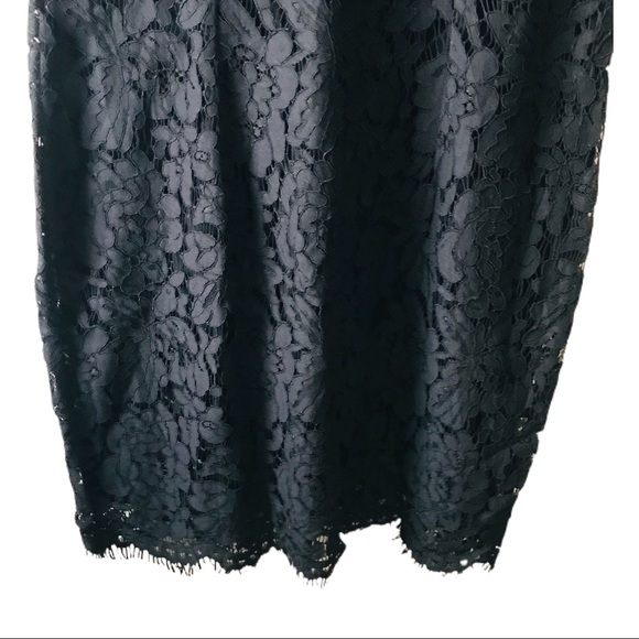NEW GENERATION LOVE LACE LITTLE BLACK DRESS LBD NWOT Cocktail Wedding Event - Picture 4 of 5